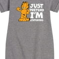 thumbnail image 3 of Garfield - Pretend I'm Listening - Toddler And Youth Girls Fleece Dress, 3 of 5