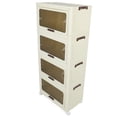 thumbnail image 1 of Stackable Extra Large Capacity Storage Box Foldable High Durability, Ideal for Closet, Kitchen, Bathroom Organization, 1 of 7