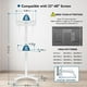 thumbnail image 5 of Soporte para TV BONTEC Mobile Rolling, pantallas de 23-60 pulgadas, 40-100 cm, blanco, 5 of 7