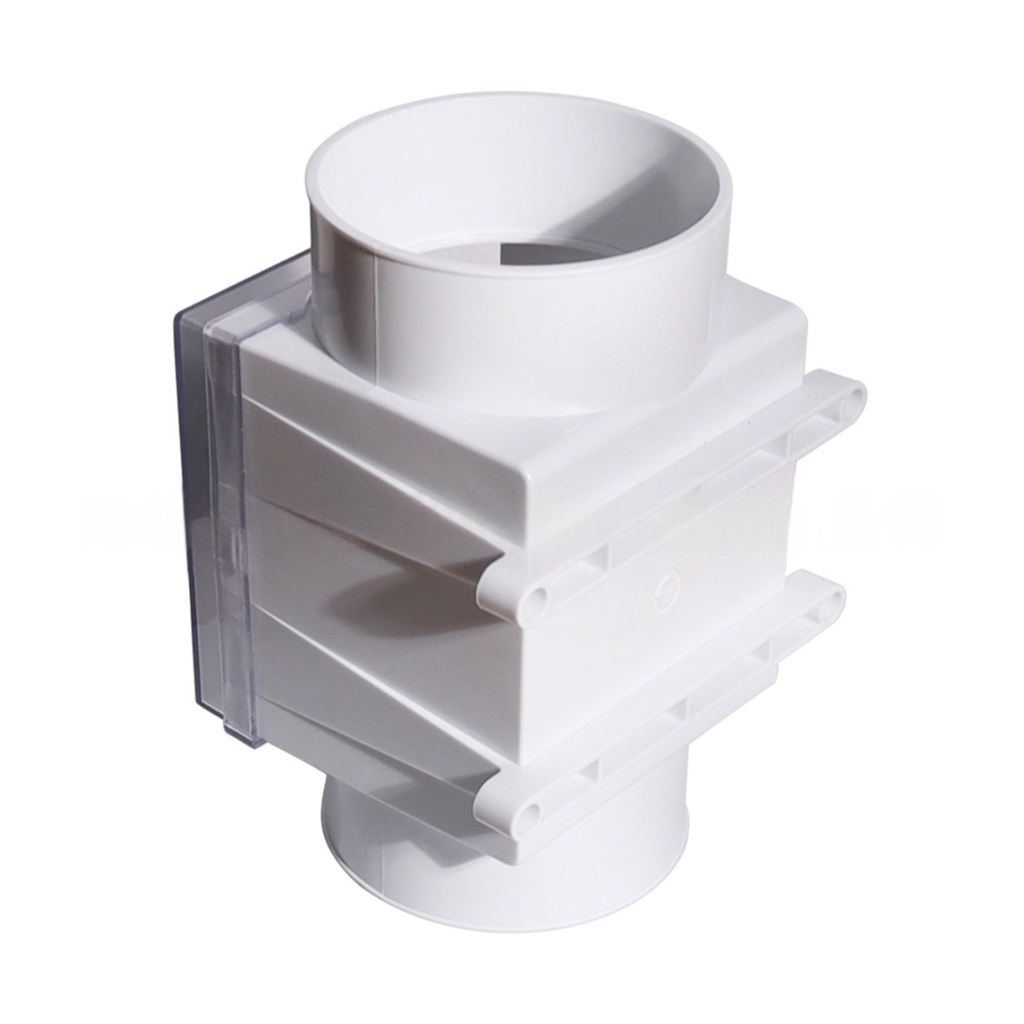 Plastic Dryer Channel Particle Collector 4 Foot Fire Risk Reduction Improves Ventilation