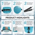 thumbnail image 5 of Floating Waterproof Dry Bag Backpack 5L/10L/20L/30L/40L, Roll Top Sack Keeps Gear Dry for Kayaking, Rafting, Boating, Swimming, Camping, Hiking, Beach, Fishing, 5 of 5