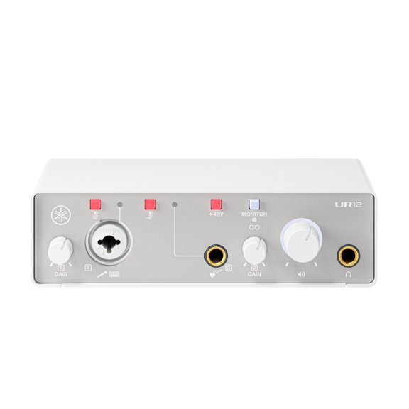 Interfaz de Audio Yamaha UR12MK3 2 entradas/2 salidas USB-C 24 bits