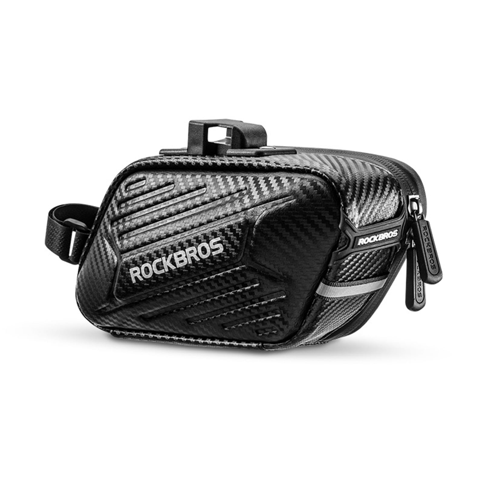 ROCKBROS Cycling Hard Shell Bike Seat Bag Waterproof Bicycle Tail Saddle Bag 