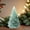 E, variant on Generic Christmas Tree Figurine Natural Hand-Made Mold Crystal Gravel DIY Resin Craft Tree Christmas Statue Home Decoration Souvenir Suitable for Home