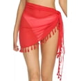 thumbnail image 1 of Mujer Playa Vestido Ropa Pareo Cover Up Encaje Media Falda, 1 of 5