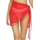 thumbnail image 1 of Mujer Playa Vestido Ropa Pareo Cover Up Encaje Media Falda, 1 of 5