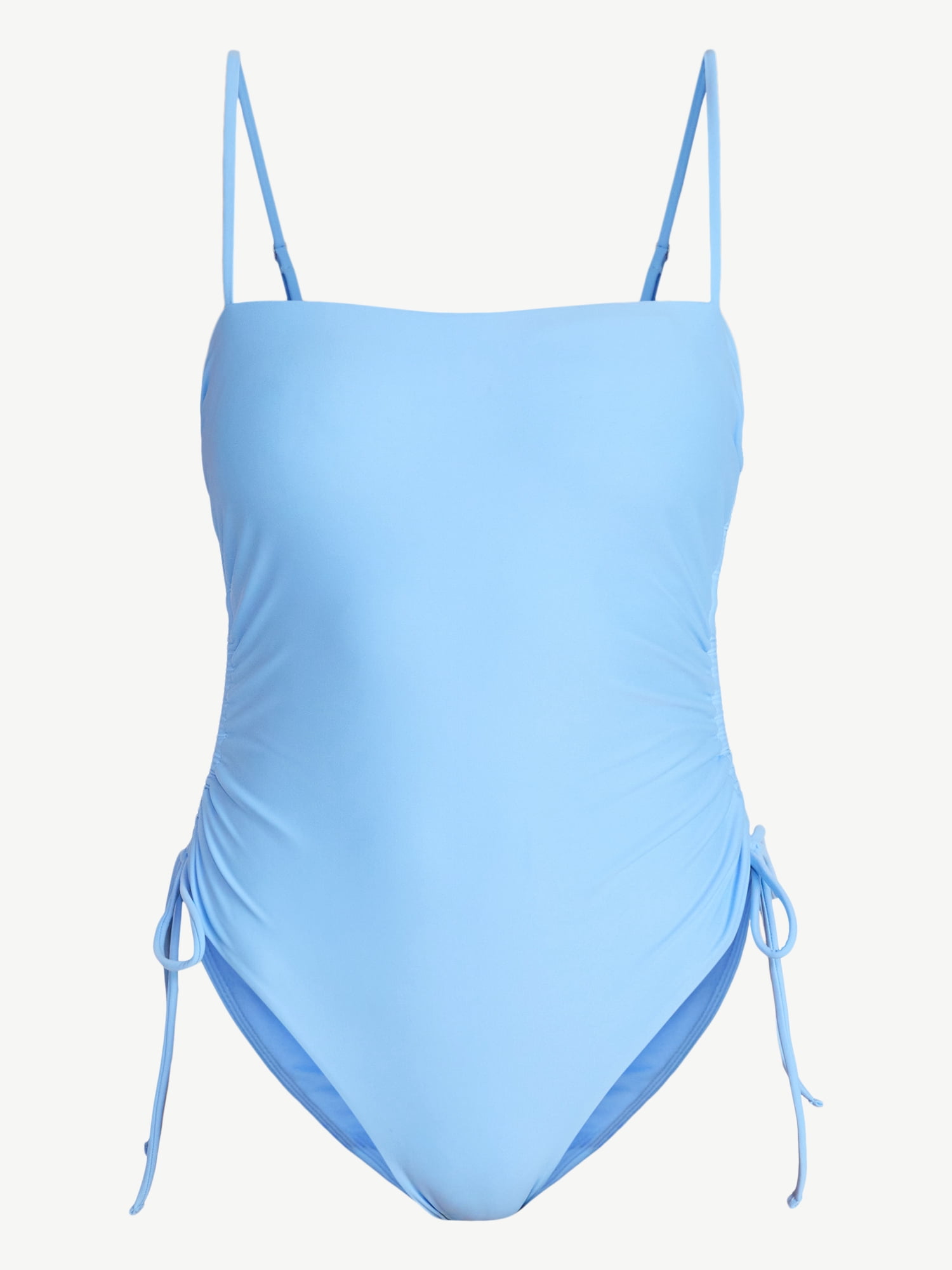 No Boundaries Essentials One-Piece Swimsuit, Women’s XXS-XXL