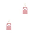 thumbnail image 4 of Advancent Llavero colgante decorativo de dibujos animados llavero mochila monedero cinturón llavero portátil reutilizable tarjetero tipo 3 tipo 3 2Conjunto, 4 of 6