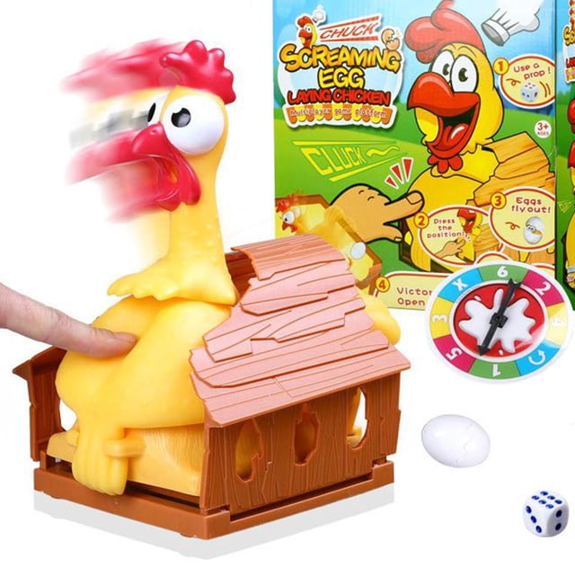 Huevos de plástico perfecl Juego de gallinas de juguete divertido