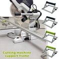 thumbnail image 2 of LLSUZY Adjustable Foldable Cutting Machine Support Frame Material Support Bracket Stainless Steel Lift Workbench T0J2 Stand For Cutting, 2 of 8