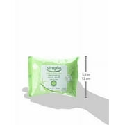 Simple Cleansing Facial Wipes 25 Count 3 Pack
