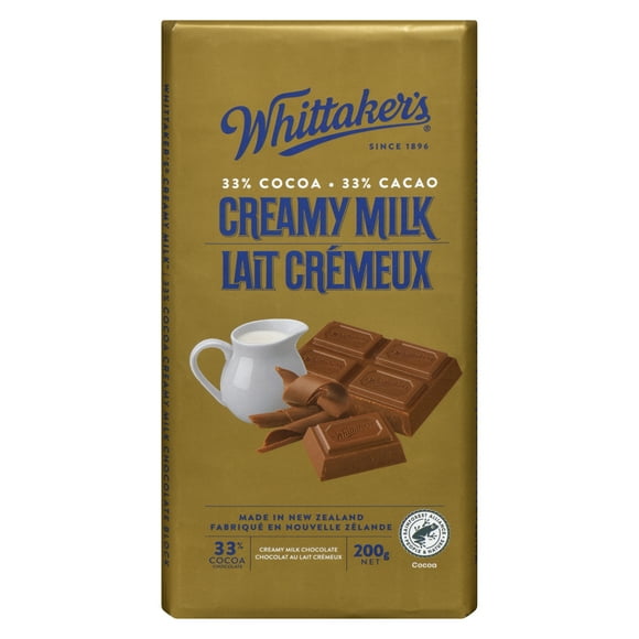 Whittakers Creamy Milk Block 200 Gram