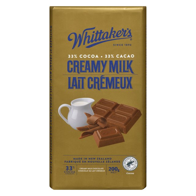 Whittakers Creamy Milk Block 200 Gram