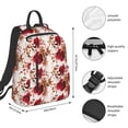 thumbnail image 4 of Balery Lilies Flowers Lightweight Backpack for Men and Women - Durable and Water-Resistant, Ideal for School, Work, Travel, and Everyday Use, 4 of 9