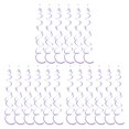 thumbnail image 4 of ZheElen 6piece Swirl Pendant For Graduation Celebration Exquisite Craft Wide Application PVC Birthday Star Spiral Pendant TYPE8 NO8, 4 of 6