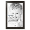 thumbnail image 2 of ArtToFrames 18x28 Inch Walnut Picture Frame, This Brown MDF Poster Frame is Great for Your Art or Photos, Comes with 060 Plexi Glass (2WOM-3914), 2 of 8