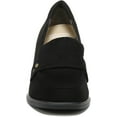 thumbnail image 3 of Dr. Scholl's Shoes Womens Rumors Block Heel Loafer Black Synthetic 8.5M, 3 of 5