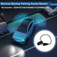 thumbnail image 2 of Sensores de estacionamiento de reversa Unique Bargains No.3D0919275B para VW New Beetle 1.4 1.6 1.9 TDI 2001-2010 Sensor de asistencia de estacionamiento negro 1 Pc, 2 of 6
