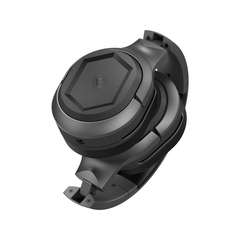 MSI Immerse GH50 Wireless Gaming Headset ? 22 Hr Battery Life, 50mm  Neodymium Drivers, Detachable Omnidirectional Mic, Lightweight Comfort,  Cross