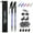 Blue, variant on TheFitLife Walking Poles with Carrying Bag 2 Pack with Antishock and Quick Lock System