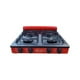 thumbnail image 1 of Parrilla Sobreponer Camping Estufa 4 Quemadores Rojo Fraga P705, 1 of 4