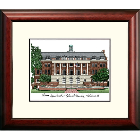 Florida A&M University Alumnus Framed Lithograph