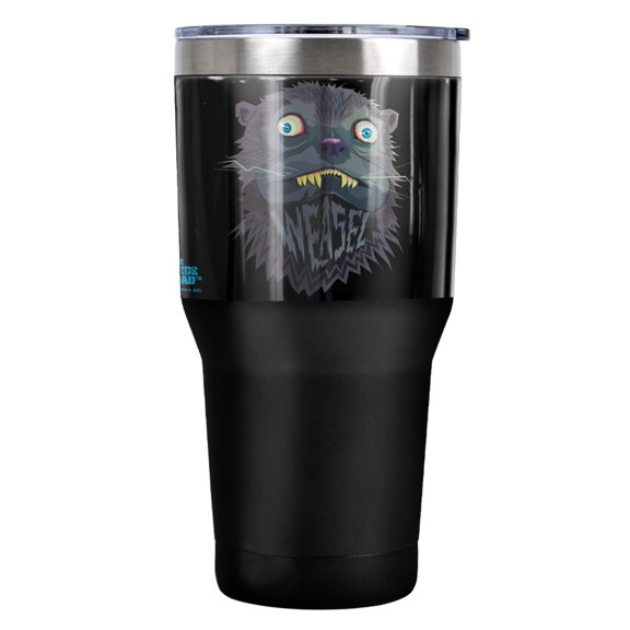 Suicide Squad 2 Weasel Illustration Stainless Steel Tumbler 30 oz Coffee Travel Cup, Vacuum Insulated & Double Wall with Leakproof Sliding Lid