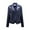 Navy, variant on Leather Jackets for Women Zpanxa Women Faux Leather Moto Biker Short Coat Jacket, Plus Size Short Lightweight Motorcycle Biker Jacket, Fitted Slim Jackets Coat Yellow L