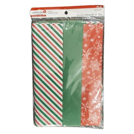 Celebrate It Gift Wrapping Tissue Paper 20×20 36-pc
