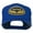 Royal, variant on Captain Oak Leaf Military Patched Cap - Navy OSFM