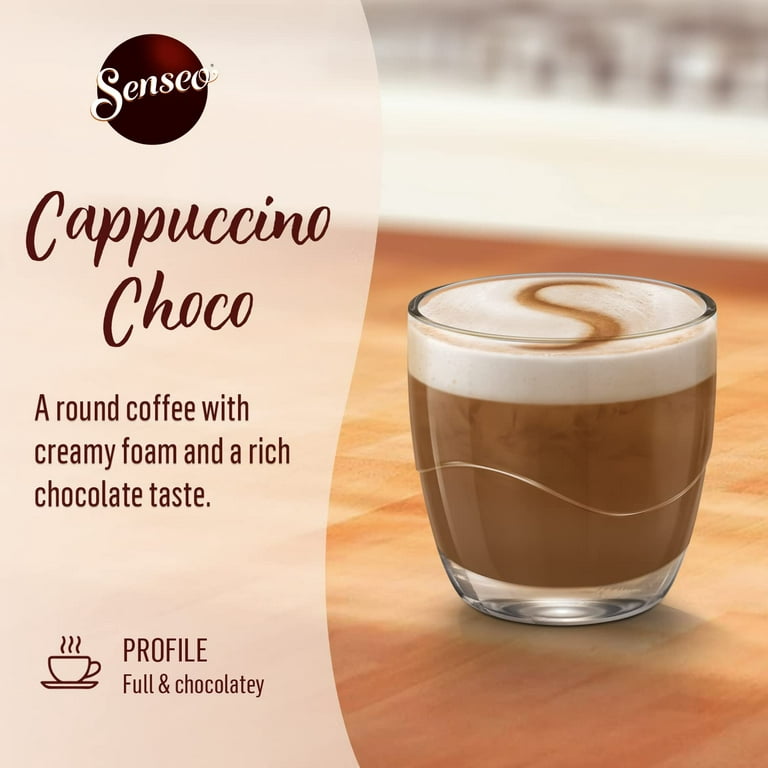 SENSEO Cappuccino Choco Coffee Pods, 8 Pods