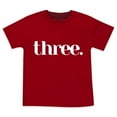 thumbnail image 4 of Boys Three Year Old Birthday Tshirts for Third Bday Party for 3 Year Old Toddler in Blue, 4 of 4