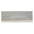thumbnail image 4 of International Concepts Unfinished Wood X-Sided 3 Shelf Open Bookcase, 4 of 4