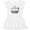 AA-White, variant on Inktastic My First Cruise with Cruise Ship and Palm Trees Girls Toddler Dress