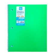 Pen+Gear Poly 1-Subject Notebook, Wide Ruled, 100 Heavyweight Sheets