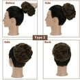 thumbnail image 4 of Pince à Cheveux Chignon Ondulé Extensions de Cheveux Synthétiques Chignon Décoiffé, 4 of 7