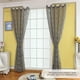 thumbnail image 2 of Cortina,39 * 98 pulgadas de poliéster Semi-Blackout Ojal superior ventana cortina Panel Living Room Tomshoo El 100 * 250cm, 2 of 7