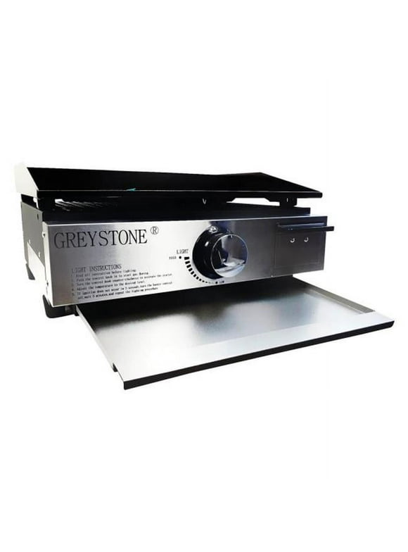 Way Interglobal  17 in. 2022 Greystone Griddle & Grill Combo