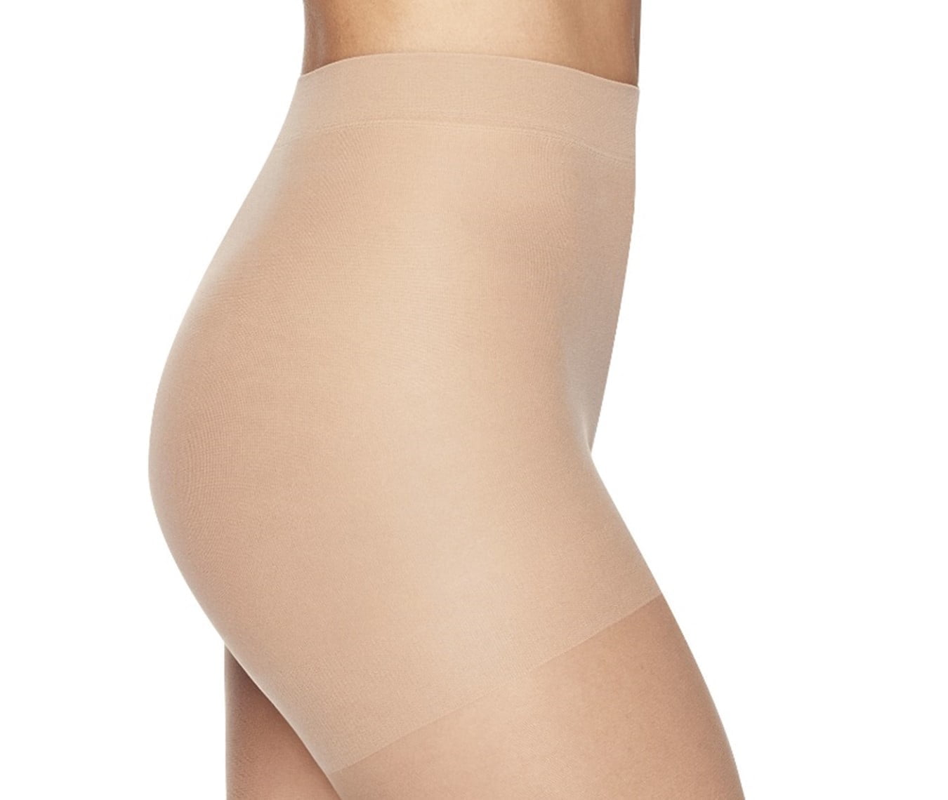 L'eggs Women's Sheer Energy Medium Leg Support Sheer Tights Control Top No-Roll Waistband, 2 Pair, Sizes up to Q+