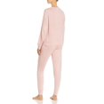 thumbnail image 2 of Flora Nikrooz Ensemble de Pyjama Tricoté Lotus Brush pour Femmes, Blush, Petit, 2 of 2