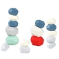thumbnail image 4 of 1 Set/16Pcs Children Wooden Stone Educational Toy Colorful Toy Bricks, 4 of 5