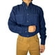 thumbnail image 1 of Camisa De Mezclilla Oscura O Clara 8 Oz Talla 4xl, 1 of 4