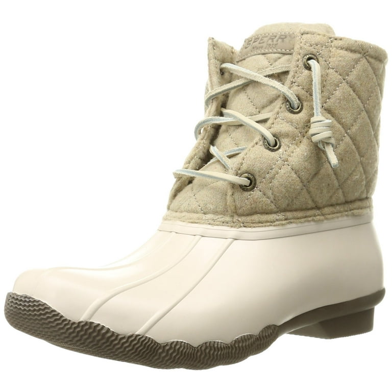 Sperry saltwater quilted store wool duck boots