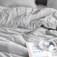 thumbnail image 4 of Byourbed Coma Inducer Oversized Queen Comforter Set - Wait Oh What - Tundra Gray, 4 of 4