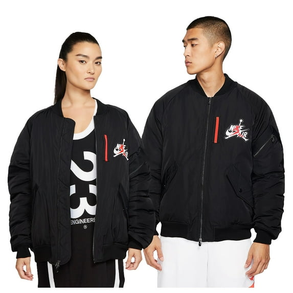 Jordan Wings MA-1 Men's Full Zip Bomber Jacket Black av2598-010