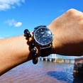 thumbnail image 3 of Pulseras de cuentas de ojo de tigre para hombres y mujeres, obsidiana negra Natural, hematita, protección de la salud magnética, joyería del alma, 3 of 4
