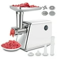 thumbnail image 1 of axGear Electric Meat Grinder Sausage Maker Stuffer Beef Pork Stainless Food Mincer, 1 of 8