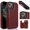 Brown, variant on Feishell for Apple iPhone 14 Wallet Case with Card Holder,Double Magnetic Clasp Back Flip Kickstand Durable PU Leather Shockproof Card Slots Protective Phone Case for Women Men,Rose