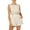 Beige, variant on WILLBEST Women's Casual Summer Shorts Suit Sleeveless Top High Waist Straight Comfortable Outfit Stylish Two Piece Set