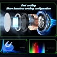 thumbnail image 4 of S6 Mobile Phone Radiator Magnetic Semiconductor Refrigeration Game Radiator Suitable for Game Accessories Cooling Fan, 4 of 8